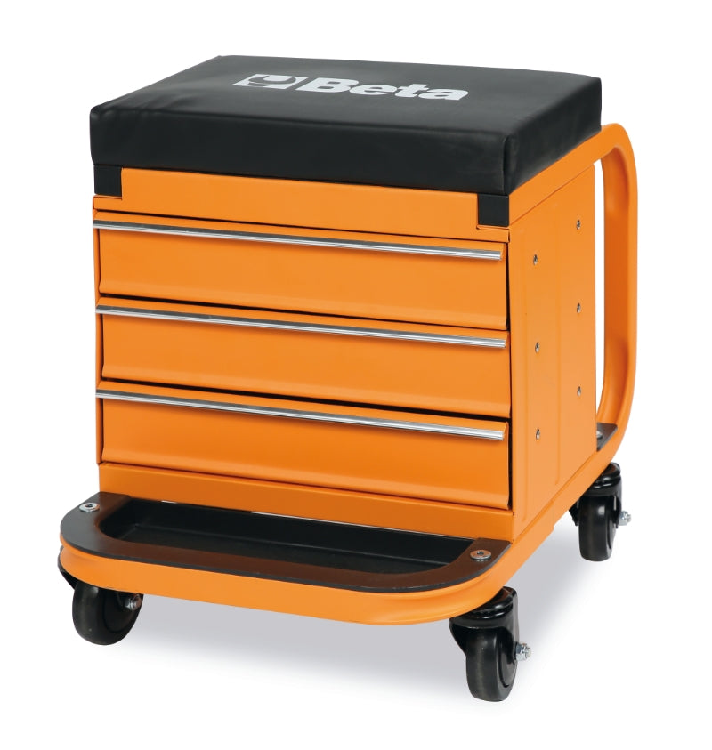 2258N-O-HEAVY-DUTY CREEPER + TOOL CHEST