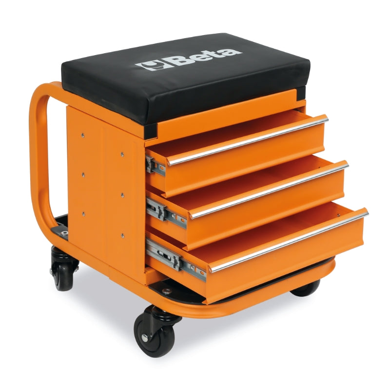 2258N-O-HEAVY-DUTY CREEPER + TOOL CHEST