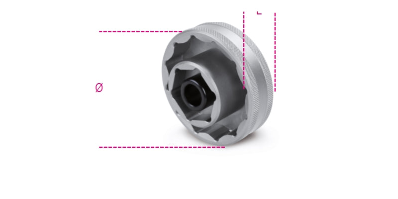 3075B 55-BI-HEX SOCKET F. WHEEL HUB NUTS