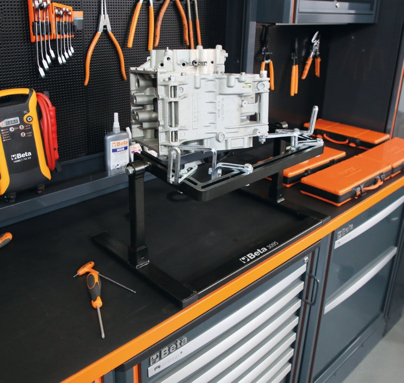 3095-WORKBENCH STAND MOTORCYCLE ENGINES