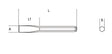 34 175-FLAT CHISELS 25MM