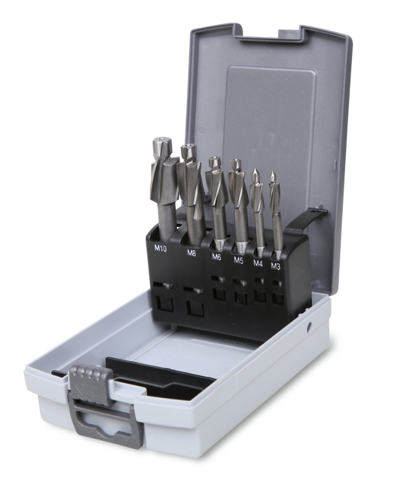 421/SP6-SET 6 COUNTERSINKS + GUIDE PINS