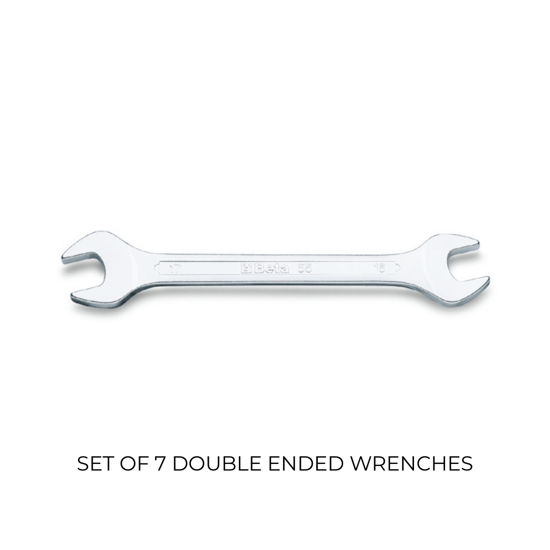 55 AS/7-7 DOUBLE OPEN END WR. IN BOX