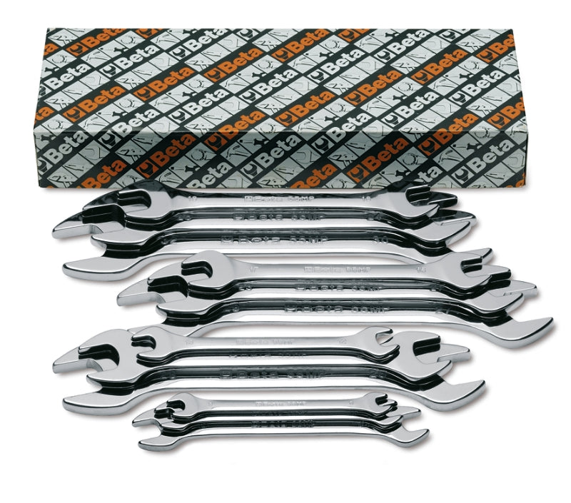 55MP/S12-SET 12 DOUBLE OPEN END WRENCHES