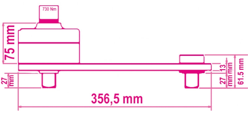 560/C3PLUS-TORQUE MULTIPLIER PLAST. CASE