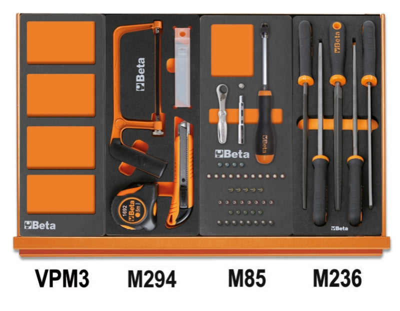 5904VU/2M-ASSORTMENT OF 144 TOOLS