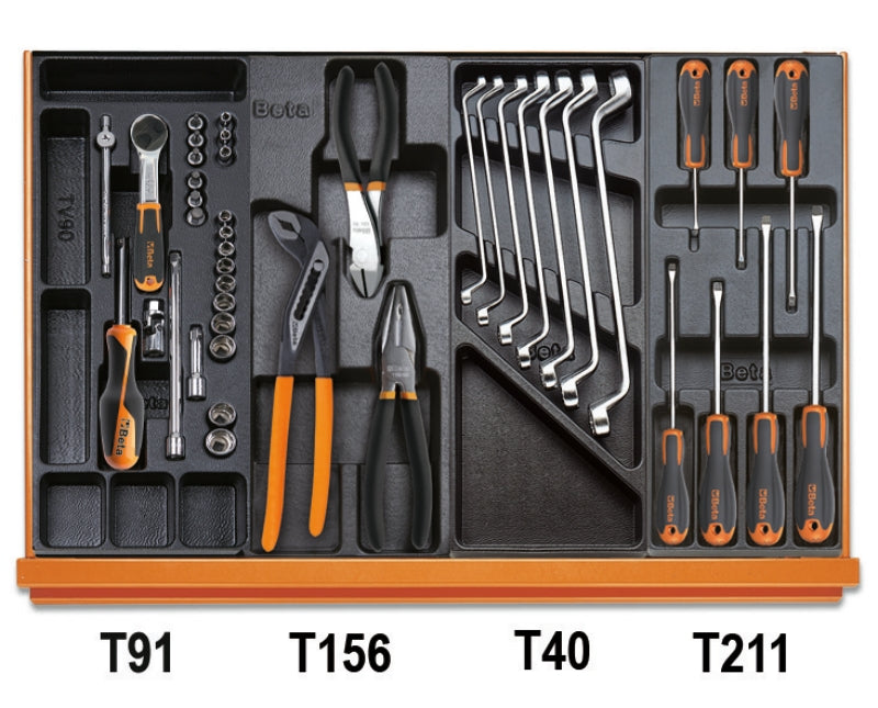 5904VU/4T-ASSORTMENT OF 197 TOOLS