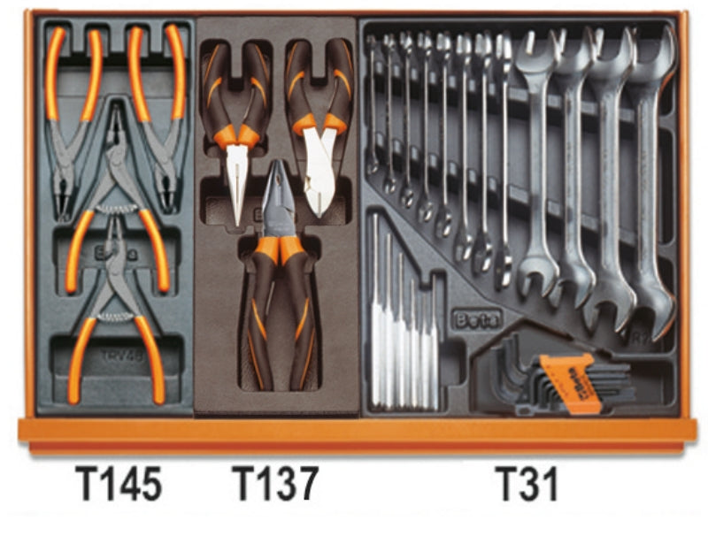 5908VI/2T-ASSORTMENT OF 232 TOOLS