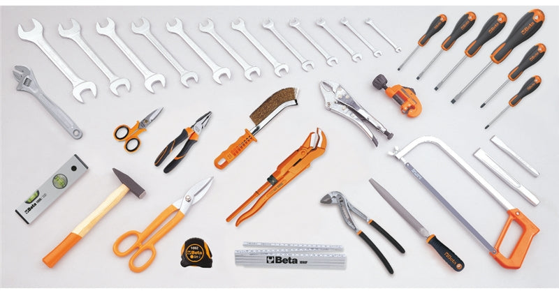 5980ID-ASSORTMENT OF 35 TOOLS