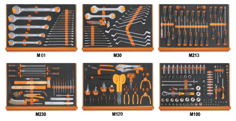 5988U6/M-ASSORTMENT OF 214 TOOLS