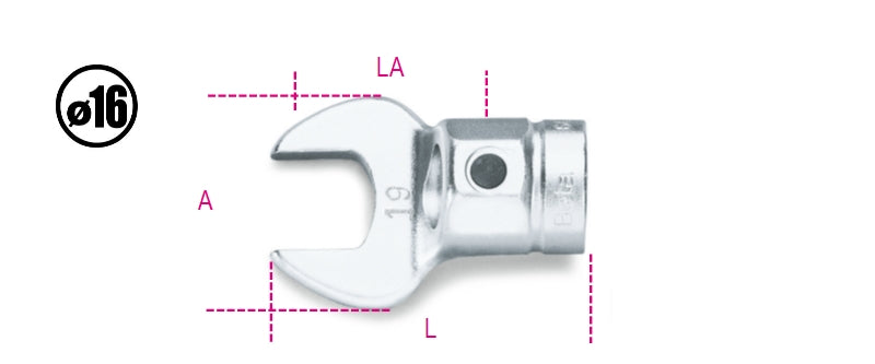 642 30-OPEN JAW WRENCHES FOR TORQUE BARS