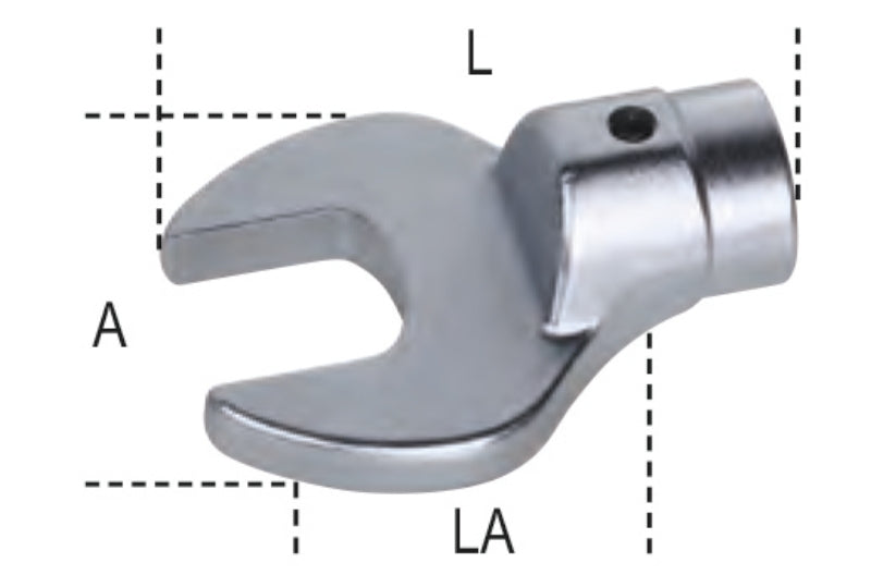 644 22-OPEN JAW WRENCHES FOR TORQUE BARS