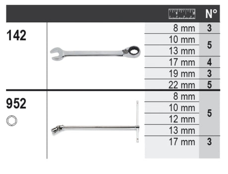 6600 M/44-ASSORTMENT OF 48 TOOLS