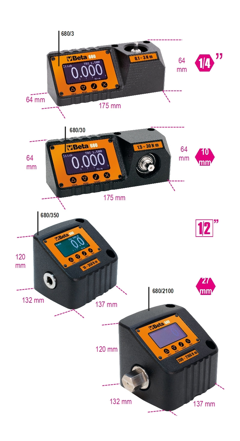 680/2100-ELECTRONIC DIGITAL TORQUE METER