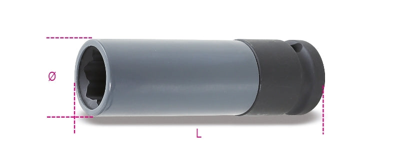 720MRC-IMPACT SOCKETS FOR WHEEL SCREW