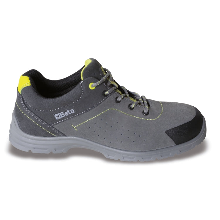 7212FG SUEDE SHOE, PERFORATED