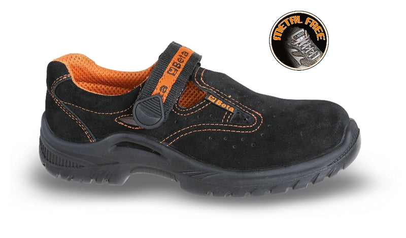 7216BKK 35-SOFT SUEDE SANDAL STRAP CLOS.