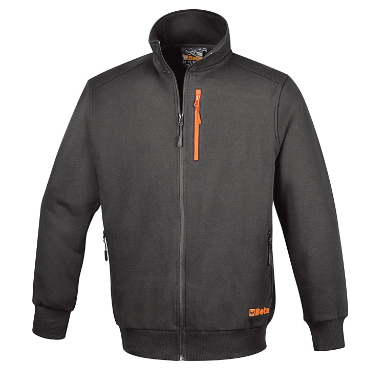 7664G FLEECE SWEATSHIRT GREY