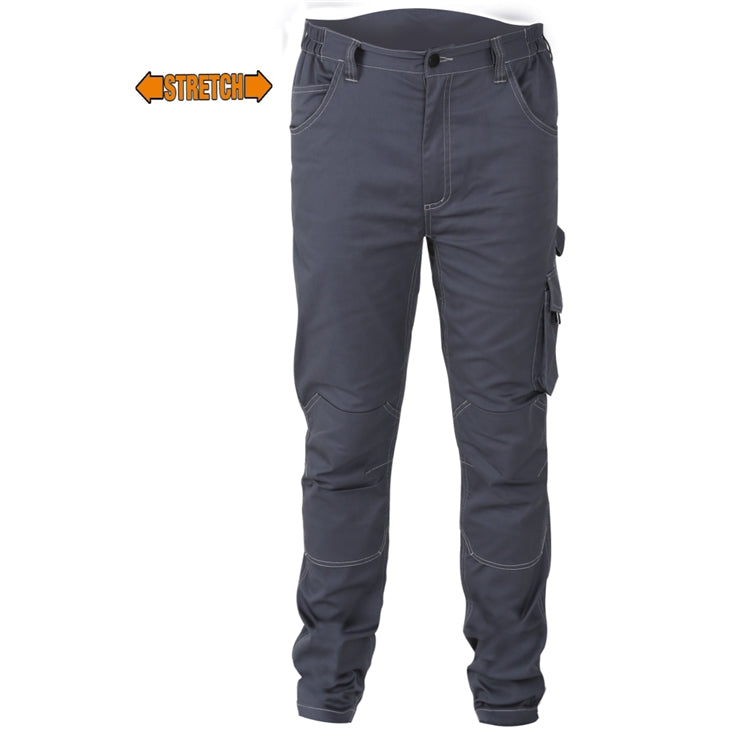 7830ST STRETCH WORK TROUSERS, GREY
