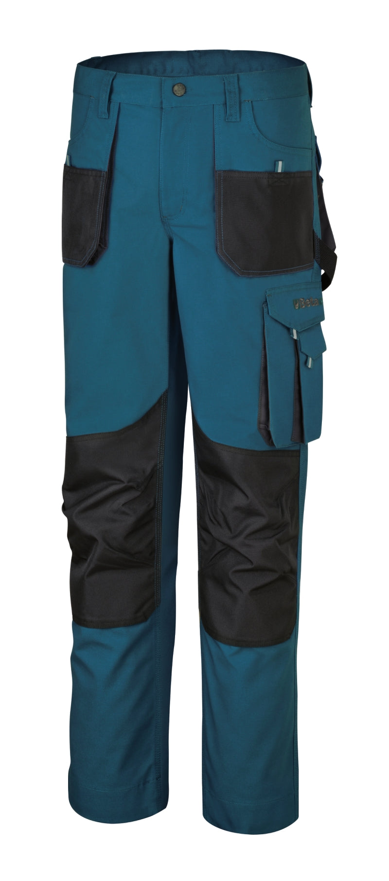 7900P XS-WORK TROUSERS, PETROL BLUE