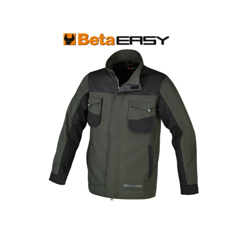 7909V WORK JACKET, GREEN