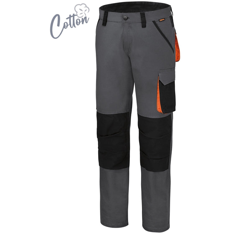 7930G WORK TROUSERS COTTON, SLIM FIT