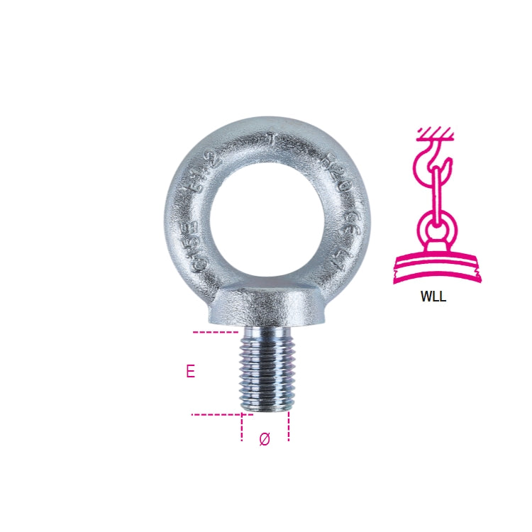 8040EZ-K LIFTING EYEBOLTS GALVANIZED