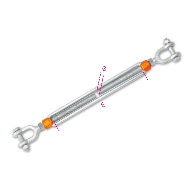 8109-K JAW AND JAW TURNBUCKLES