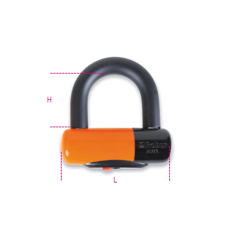 8139DL MOTORCYCLE DISC LOCKS