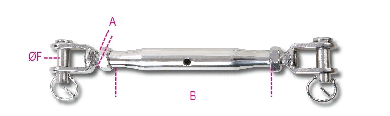 8210 M10-JAW AND JAW RIGGING TURNBUCKLES