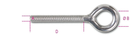 8249 M6-FASTENING EYEBOLTS