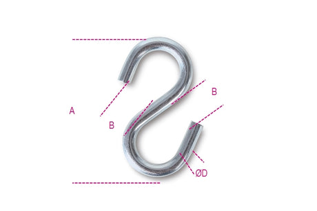 8282S 3-S-HOOKS - SYMMETRIC