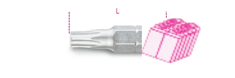 861TX/C 10-BITS FOR TORX® HEAD SCREWS