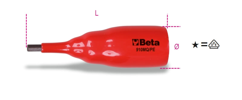 910MQ-PE 8-SOCKET DRIVERS FOR HEX.SCREWS