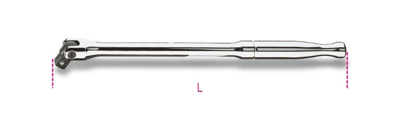 920M/35-1/2" SWIVEL DRIVE METAL HANDLE