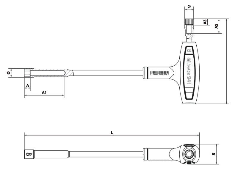 941 10-HEXAGON / BI-HEX SOCKET WRENCHES