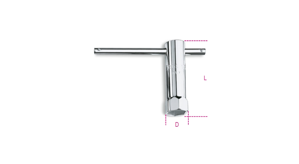 955 20,8-TUBULAR SPARK-PLUG WRENCH