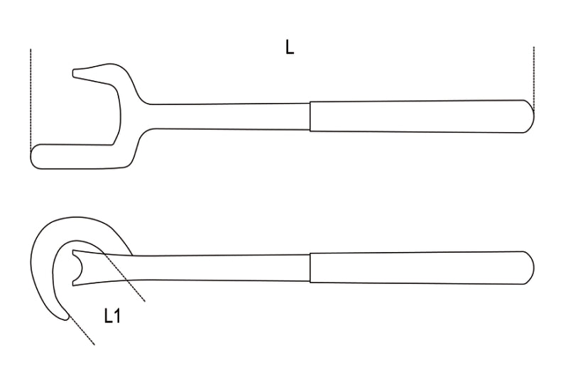 966BA-SPARK-PROOF SAFETY VALVE WRENCH