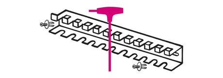 96T/SPV-SUPPORTS 11 OFFSET HEX KEY WR