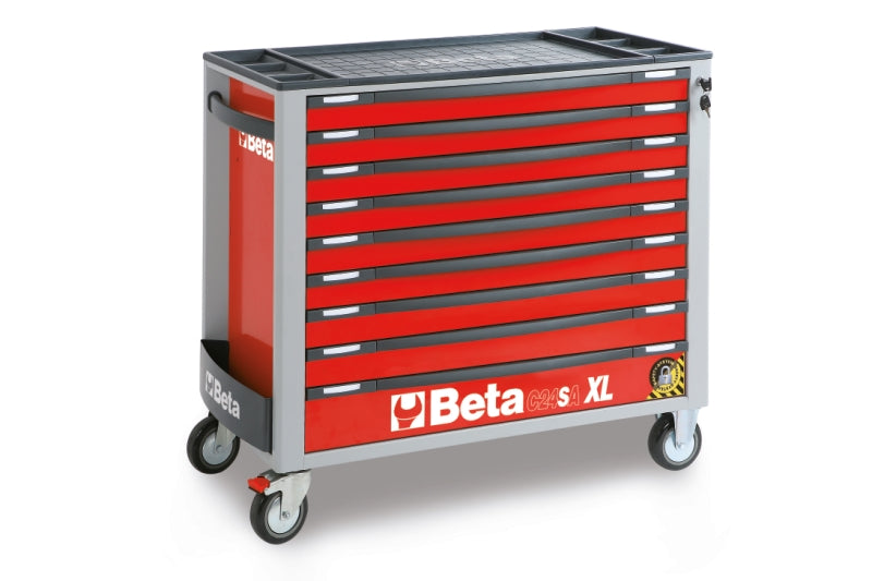 C24SAXL/9-O-ROLLER CAB 9 DRAWERS, LONG
