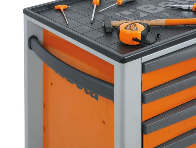 C24S/8-O-MOBILE ROLLER CAB 8 DRAW.ORANGE