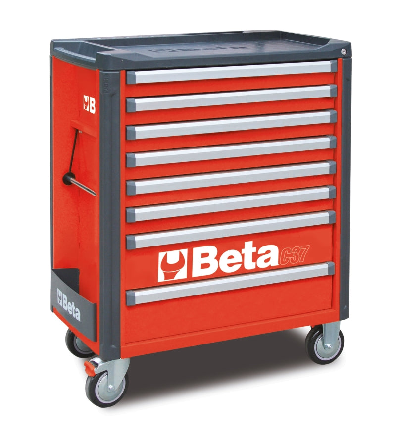 C37/8-G-MOBILE ROLLER CAB WITH 8 DRAWERS