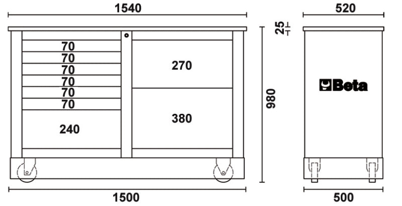 C39MD-O-SPECIAL MOBILE ROLLER CAB MD