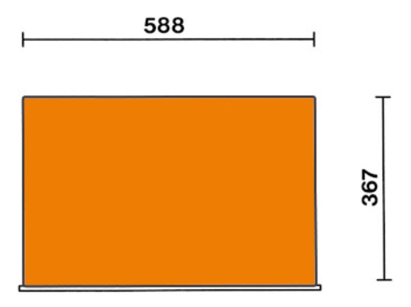 C39-8/O-MOBILE ROLLER CAB 8 DRAW. ORANGE
