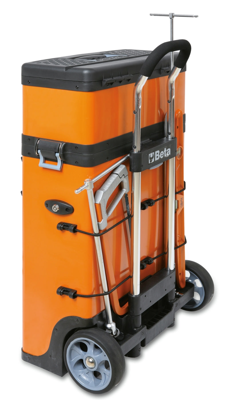 C41H-B-TWO-MODULE TOOL TROLLEY BLUE