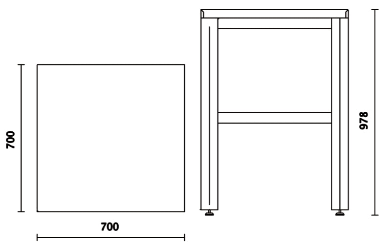 C55KAI-CORNER WORKTOP