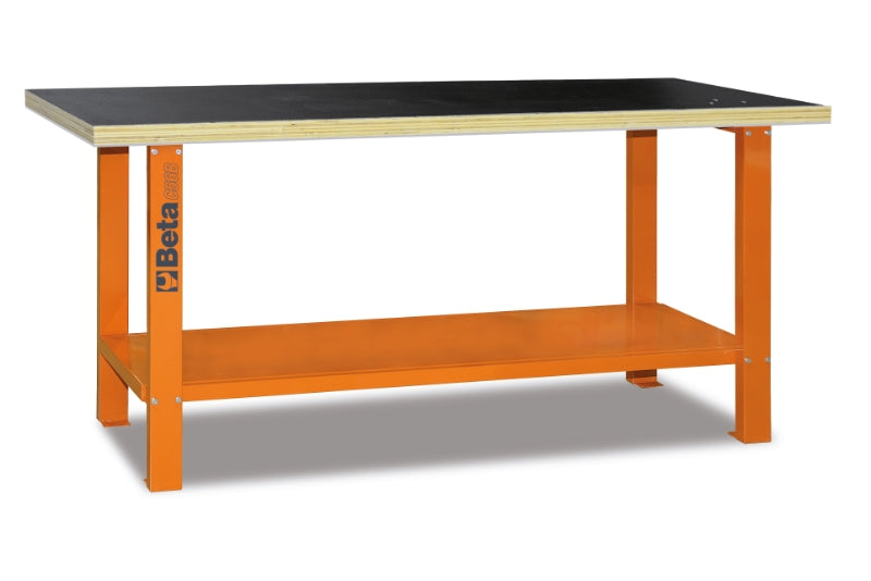 C56B-O-WORKBENCH WITH WOOD TOP