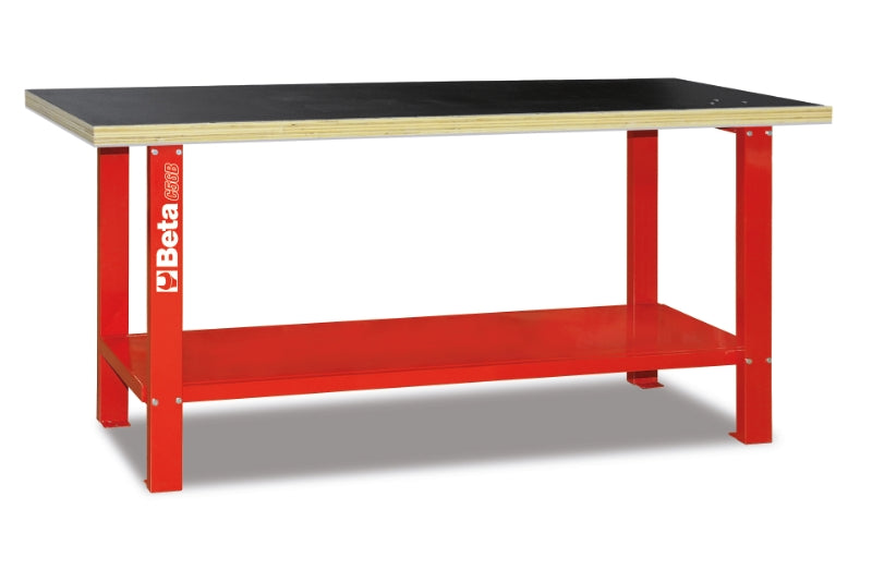 C56B-O-WORKBENCH WITH WOOD TOP