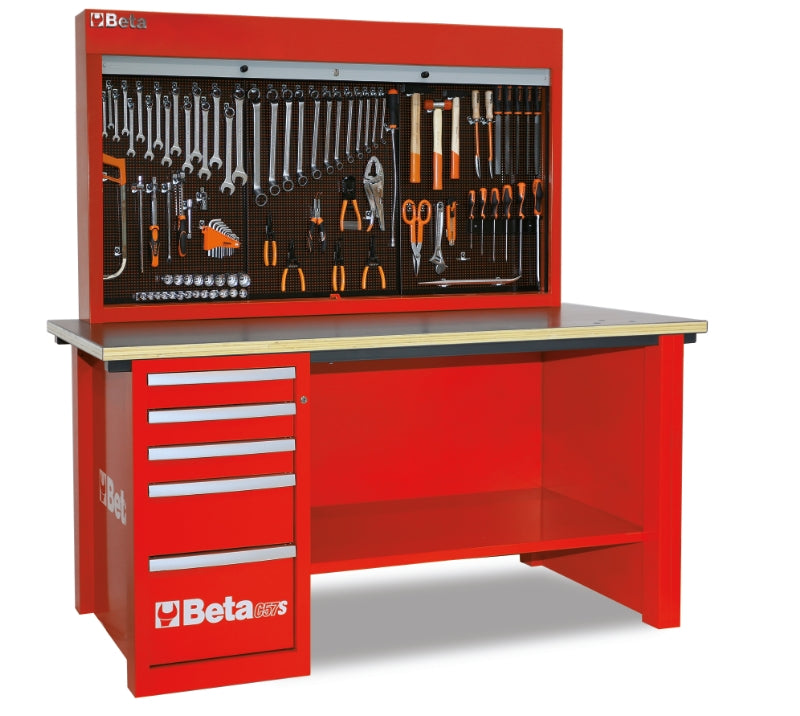 C57S/A-R-MASTERCARGO WORKBENCH RED