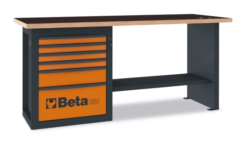 C59A-A-"ENDURANCE" WORKBENCH 6 DRAWERS
